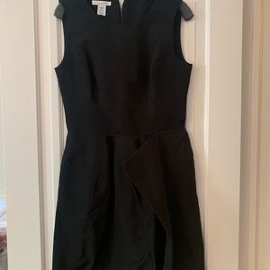 Oscar de la Renta black sleeveless dress size 8